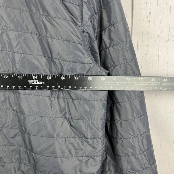 George Small (34-36) Bomber Lightweight Puffer‎ Jacket Gray Men 100% Polyester - Picture 7 of 9